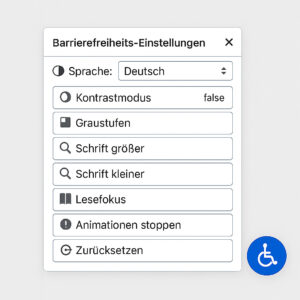 Barrierefreiheit WordPress-Plugin für barrierefreie Webseiten